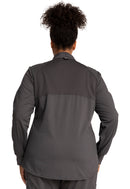 Cherokee Zip Front High-Low Jacket. Item WW301 in CK WW REVOLUTION Collection. Live Chat for Bulk Discounts.