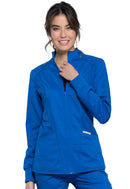 Cherokee Zip Front High-Low Jacket. Item WW301 in CK WW REVOLUTION Collection. Live Chat for Bulk Discounts.