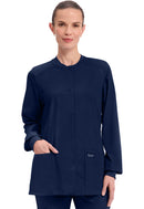 Cherokee Snap Front Jacket. Item WW340 in CK WW PROFESSIONALS Collection. Live Chat for Bulk Discounts.