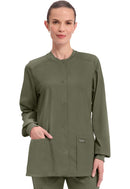 Cherokee Snap Front Jacket. Item WW340 in CK WW PROFESSIONALS Collection. Live Chat for Bulk Discounts.