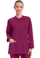 Cherokee Snap Front Jacket. Item WW340 in CK WW PROFESSIONALS Collection. Live Chat for Bulk Discounts.