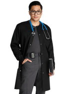 Cherokee Unisex 40" Snap Front Lab Coat. Item WW361 in CK WW PROFESSIONALS Collection. Live Chat for Bulk Discounts.
