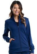 Cherokee Zip Front Knit Jacket. Item WW371 in CK WW REVOLUTION Collection. Live Chat for Bulk Discounts.