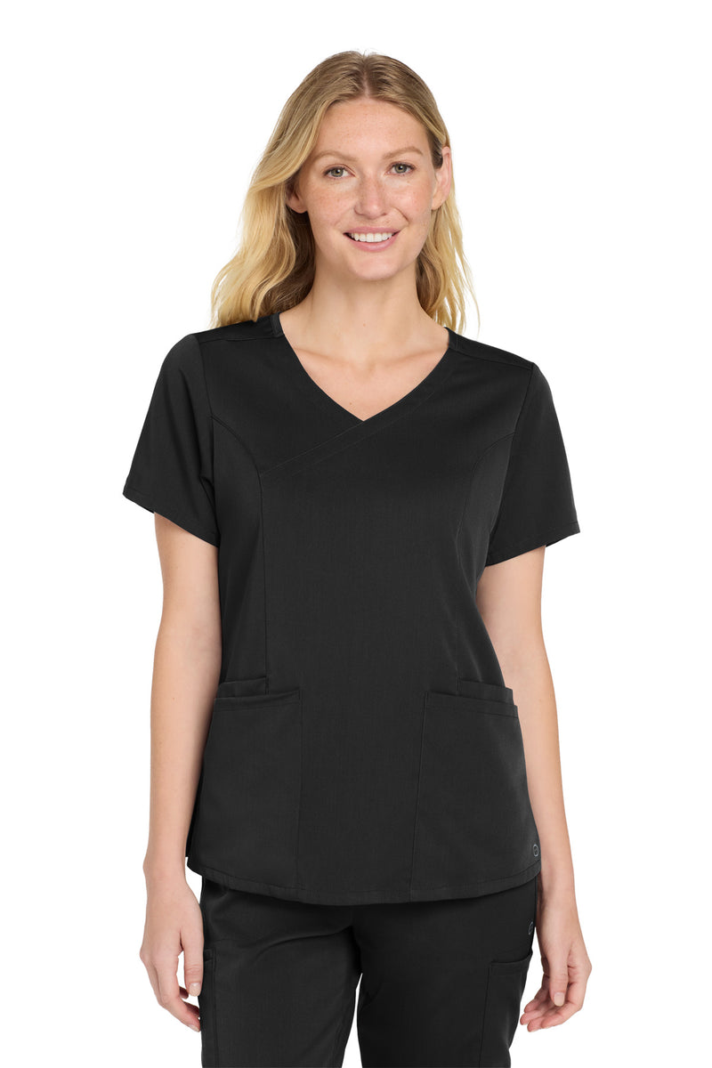 Wink ®  Women's Premiere Flex   Mock Wrap Top WW4268