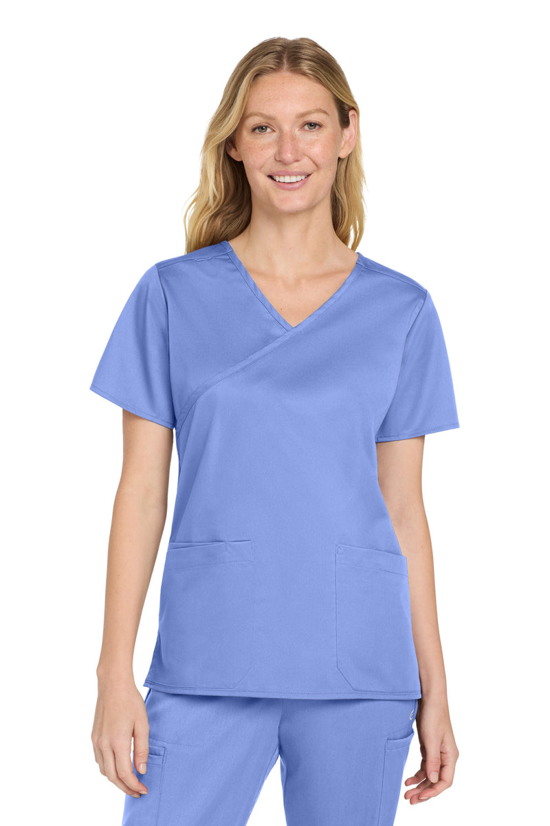 Wink ®  Women's WorkFlex   Mock Wrap Top WW4760