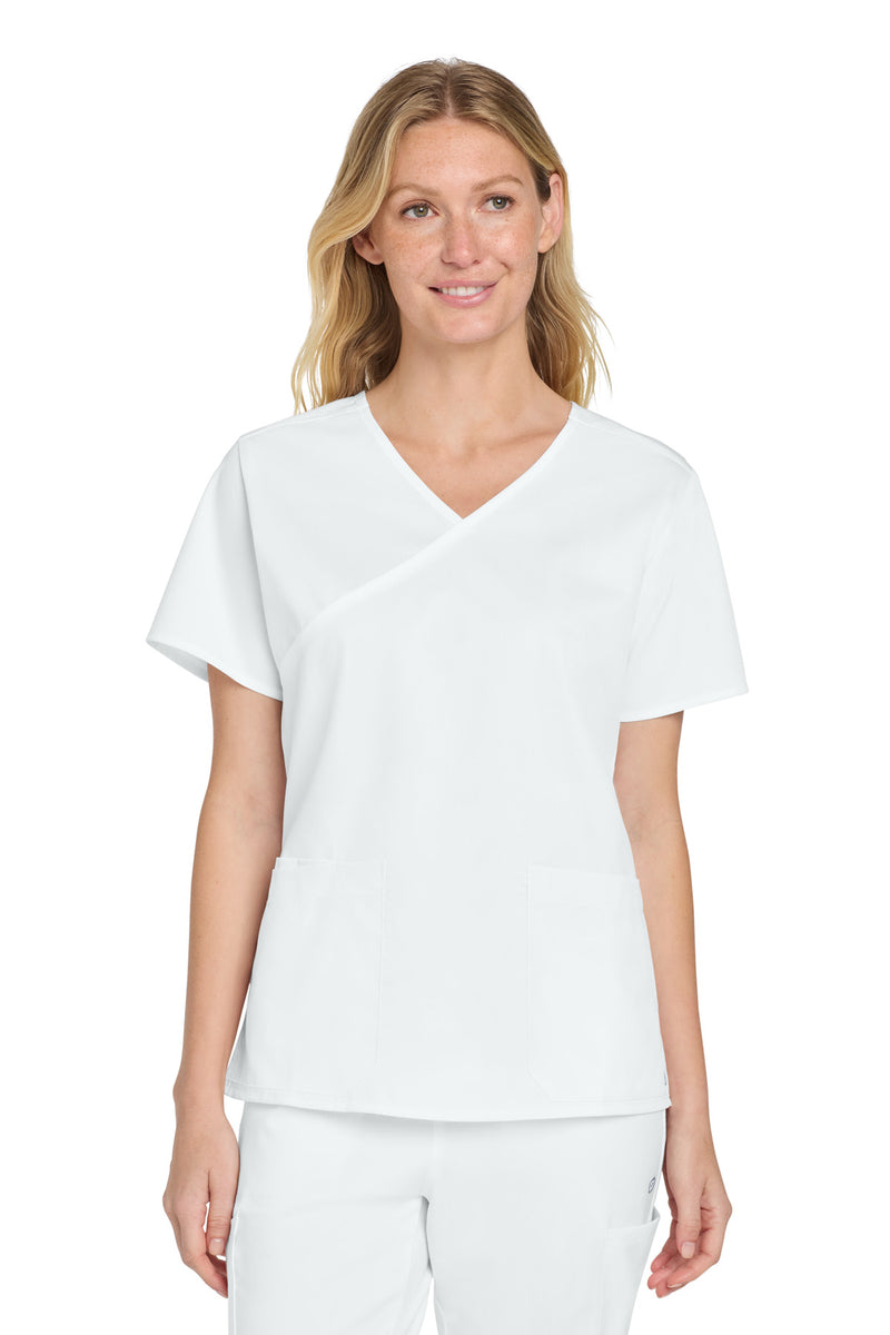 Wink ®  Women's WorkFlex   Mock Wrap Top WW4760