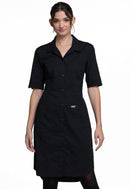 Cherokee Button Front Dress. Item WW500 in CK WW PROFESSIONALS Collection. Live Chat for Bulk Discounts.