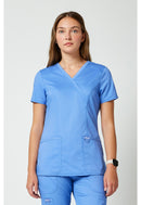 Cherokee Mock Wrap Top. Item WW610 in CK WW REVOLUTION Collection. Live Chat for Bulk Discounts.