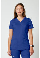 Cherokee Mock Wrap Top. Item WW610 in CK WW REVOLUTION Collection. Live Chat for Bulk Discounts.