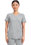 Cherokee Mock Wrap Top. Item WW610 in CK WW REVOLUTION Collection. Live Chat for Bulk Discounts.