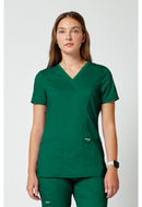 Cherokee Mock Wrap Top. Item WW610 in CK WW REVOLUTION Collection. Live Chat for Bulk Discounts.