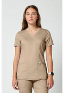 Cherokee Mock Wrap Top. Item WW610 in CK WW REVOLUTION Collection. Live Chat for Bulk Discounts.