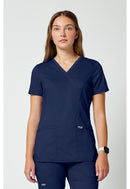 Cherokee Mock Wrap Top. Item WW610 in CK WW REVOLUTION Collection. Live Chat for Bulk Discounts.