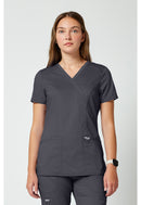 Cherokee Mock Wrap Top. Item WW610 in CK WW REVOLUTION Collection. Live Chat for Bulk Discounts.
