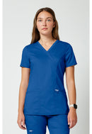 Cherokee Mock Wrap Top. Item WW610 in CK WW REVOLUTION Collection. Live Chat for Bulk Discounts.