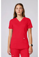Cherokee Mock Wrap Top. Item WW610 in CK WW REVOLUTION Collection. Live Chat for Bulk Discounts.