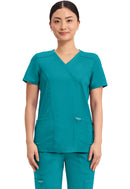 Cherokee Mock Wrap Top. Item WW610 in CK WW REVOLUTION Collection. Live Chat for Bulk Discounts.