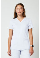 Cherokee Mock Wrap Top. Item WW610 in CK WW REVOLUTION Collection. Live Chat for Bulk Discounts.