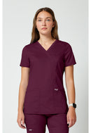 Cherokee Mock Wrap Top. Item WW610 in CK WW REVOLUTION Collection. Live Chat for Bulk Discounts.