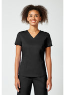 Cherokee V-Neck  Top. Item WW612P in CK WW REVOLUTION Collection. Live Chat for Bulk Discounts.