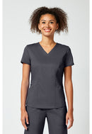 Cherokee V-Neck  Top. Item WW612P in CK WW REVOLUTION Collection. Live Chat for Bulk Discounts.