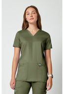 Cherokee V-Neck Top. Item WW620 in CK WW REVOLUTION Collection. Live Chat for Bulk Discounts.