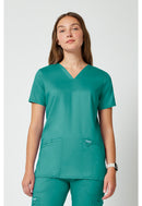 Cherokee V-Neck Top. Item WW620 in CK WW REVOLUTION Collection. Live Chat for Bulk Discounts.