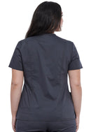 Cherokee Snap Front V-Neck Top. Item WW622 in CK WW REVOLUTION Collection. Live Chat for Bulk Discounts.