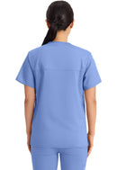 Cherokee Unisex 1 Pocket Tuckable V-Neck Top. Item WW625 in CK WW REVOLUTION Collection. Live Chat for Bulk Discounts.