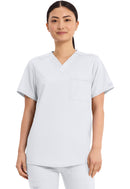 Cherokee Unisex 1 Pocket Tuckable V-Neck Top. Item WW625 in CK WW REVOLUTION Collection. Live Chat for Bulk Discounts.