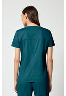 Cherokee V-Neck Top. Item WW630 in CK WW CORE STRETCH Collection. Live Chat for Bulk Discounts.