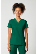 Cherokee V-Neck Top. Item WW630 in CK WW CORE STRETCH Collection. Live Chat for Bulk Discounts.