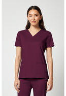 Cherokee V-Neck Top. Item WW630 in CK WW CORE STRETCH Collection. Live Chat for Bulk Discounts.