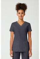 Cherokee V-Neck Top. Item WW645 in CK WW ORIGINALS Collection. Live Chat for Bulk Discounts.