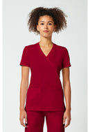 Cherokee Mock Wrap Top. Item WW650 in CK WW ORIGINALS Collection. Live Chat for Bulk Discounts.