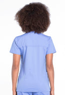 Cherokee Mock Wrap Top. Item WW655 in CK WW PROFESSIONALS Collection. Live Chat for Bulk Discounts.