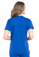 Cherokee Mock Wrap Top. Item WW655 in CK WW PROFESSIONALS Collection. Live Chat for Bulk Discounts.