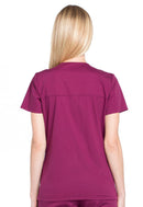 Cherokee Mock Wrap Top. Item WW655 in CK WW PROFESSIONALS Collection. Live Chat for Bulk Discounts.