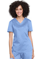 Cherokee Tuckable V-Neck O.R. Top. Item WW657 in CK WW REVOLUTION Collection. Live Chat for Bulk Discounts.