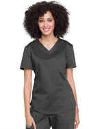 Cherokee Tuckable V-Neck O.R. Top. Item WW657 in CK WW REVOLUTION Collection. Live Chat for Bulk Discounts.