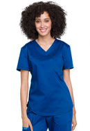 Cherokee Tuckable V-Neck O.R. Top. Item WW657 in CK WW REVOLUTION Collection. Live Chat for Bulk Discounts.