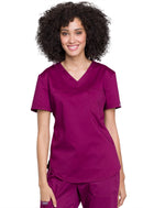 Cherokee Tuckable V-Neck O.R. Top. Item WW657 in CK WW REVOLUTION Collection. Live Chat for Bulk Discounts.