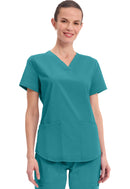 Cherokee V-Neck Top. Item WW665 in CK WW PROFESSIONALS Collection. Live Chat for Bulk Discounts.