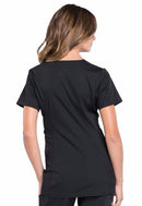 Cherokee Maternity Mock Wrap Top. Item WW685 in CK WW PROFESSIONALS Collection. Live Chat for Bulk Discounts.