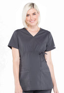 Cherokee Maternity Mock Wrap Top. Item WW685 in CK WW PROFESSIONALS Collection. Live Chat for Bulk Discounts.