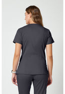Cherokee Maternity Mock Wrap Top. Item WW688 in CK WW REVOLUTION Collection. Live Chat for Bulk Discounts.