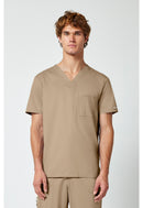 Cherokee Men's Tuckable V-Neck Top. Item WW690 in CK WW REVOLUTION Collection. Live Chat for Bulk Discounts.