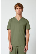 Cherokee Men's Tuckable V-Neck Top. Item WW690 in CK WW REVOLUTION Collection. Live Chat for Bulk Discounts.