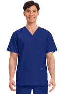 Cherokee Men's V-Neck Top. Item WW695T in CK WW PROFESSIONALS Collection. Live Chat for Bulk Discounts.