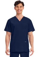 Cherokee Men's V-Neck Top. Item WW695T in CK WW PROFESSIONALS Collection. Live Chat for Bulk Discounts.